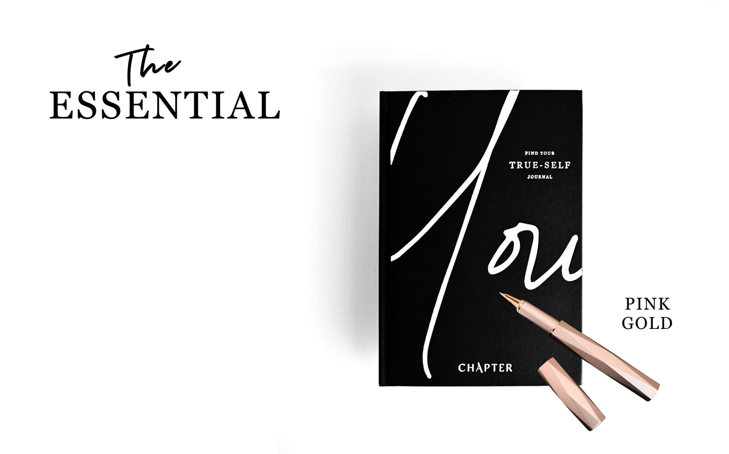 「ESSENTIALセット」しっかり始める自分探し (TRUE-SELF JOURNAL + PEN) 税込【送料無料!】