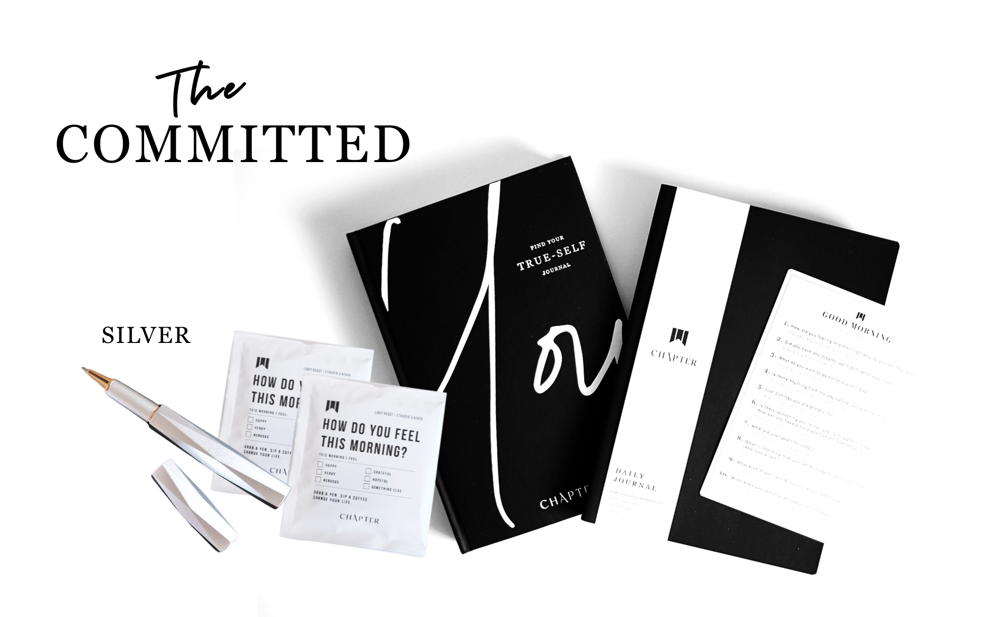COMMITTED セット」本気で取り組む自分探し (TRUE SELF + DAILY
