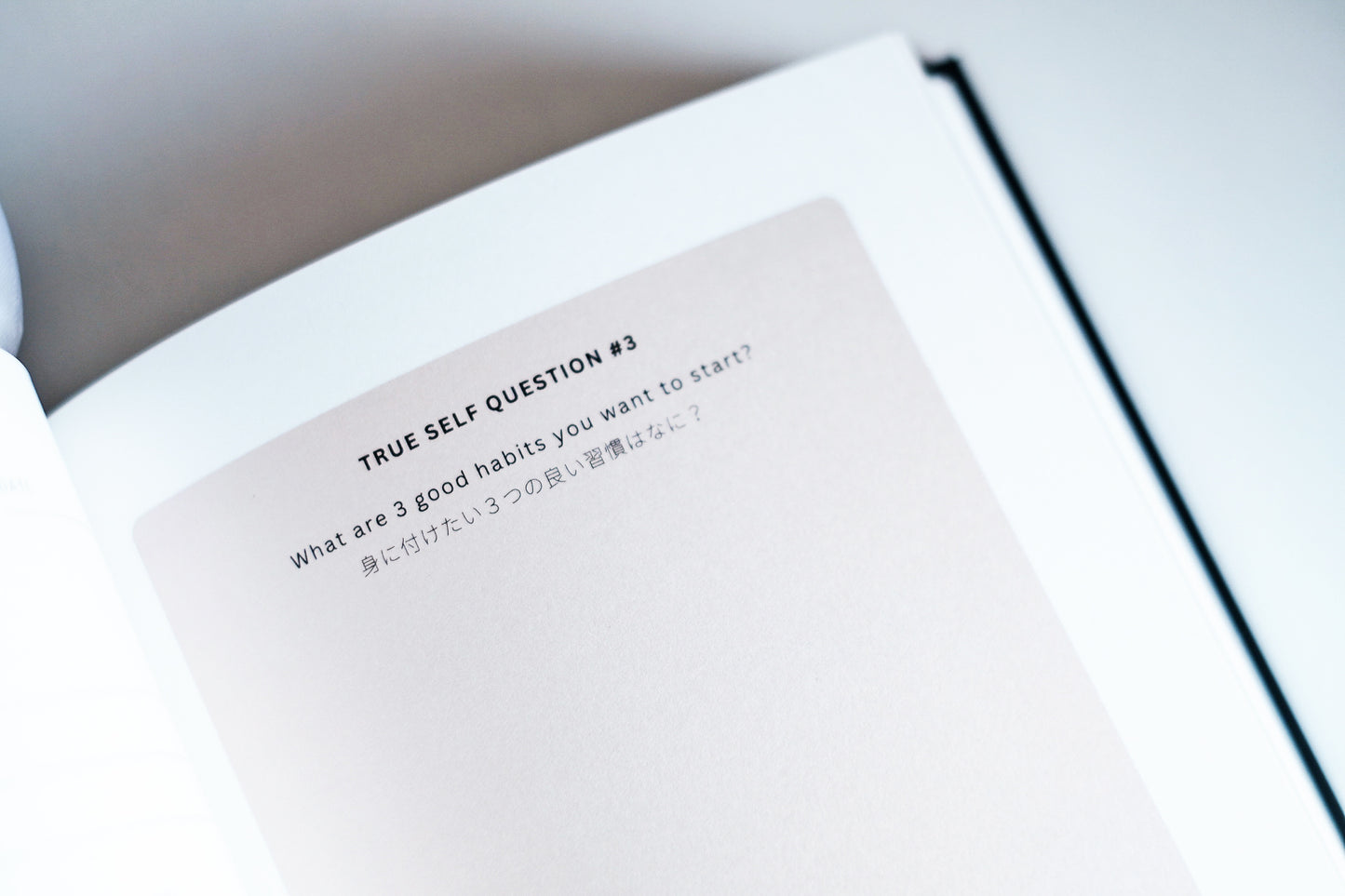 自分を探す「TRUE-SELF JOURNAL」(税込)