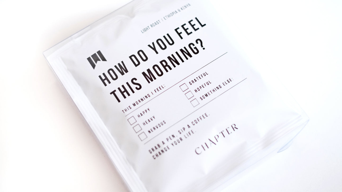 ✨NEW✨「CHAPTER COFFEE」by BARISTA MAP (ドリップ5杯入り) 税込 (発売記念価格!)