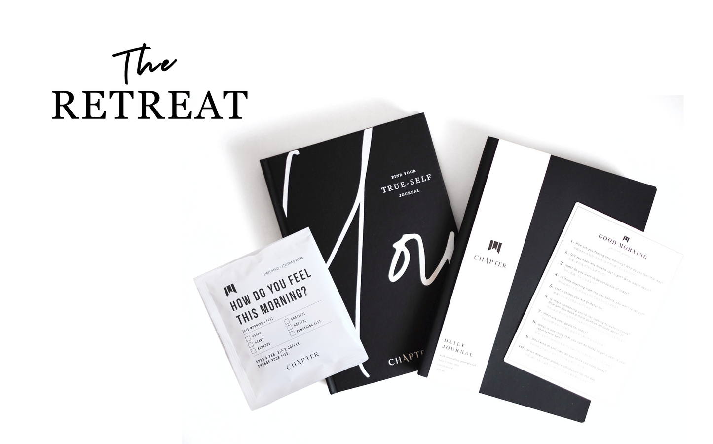 「RETREATセット」急がず、じっくりと自分探し (TRUE-SELF + DAILY + COFFEE) 税込 【送料無料!】