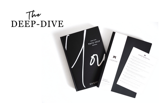 【人気】「DEEP-DIVEセット」深く探る自分探し (TRUE-SELF + DAILY JOURNAL) 税込 【送料無料！】