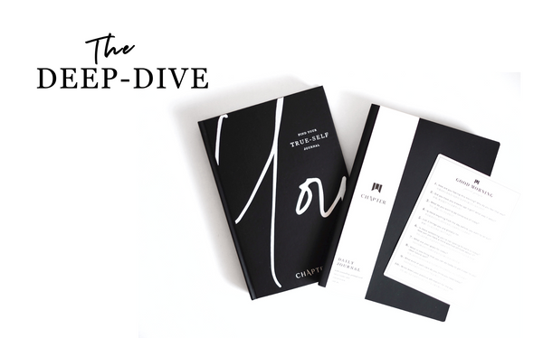 【人気】「DEEP-DIVEセット」深く探る自分探し (TRUE-SELF + DAILY JOURNAL) 税込 【送料無料！】