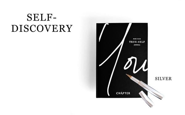 【予約受付中】しっかり始める自分探し「SELF-DISCOVERYセット」 (TRUE-SELF JOURNAL + PEN) 税込【送料無料！】