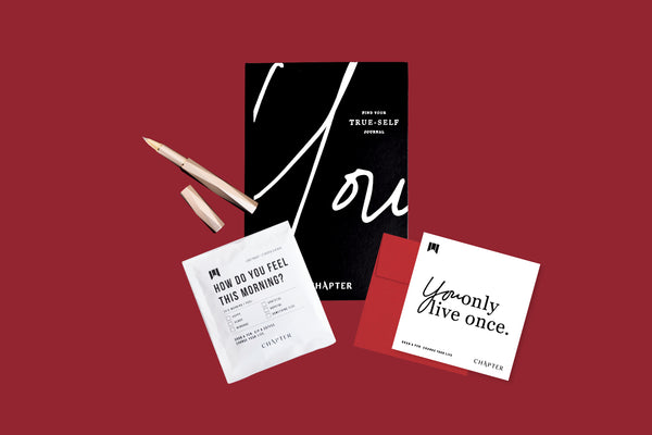 【NEW YOU】「ESSENTIALセット」しっかり始める自分探し (TRUE-SELF JOURNAL + PEN) 税込【送料無料！】