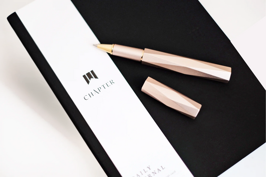 【セット価格】「DAILY JOURNAL」&「CHAPTER PEN (シルバーORピンクゴールド)」 (税込)